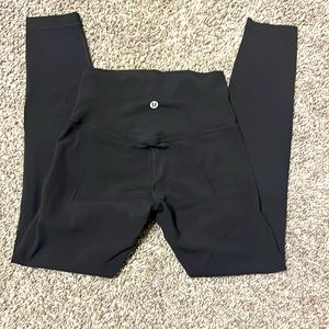 Black Lululemon Align Leggings size 2